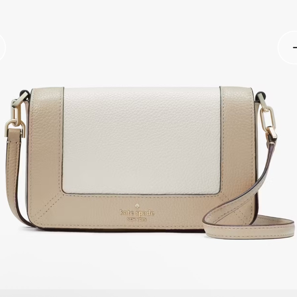 kate spade Lena Colorblock Mini Flap Crossbody Bag - Picture 1 of 12